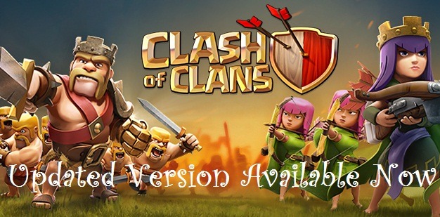 updated version of clash of clans