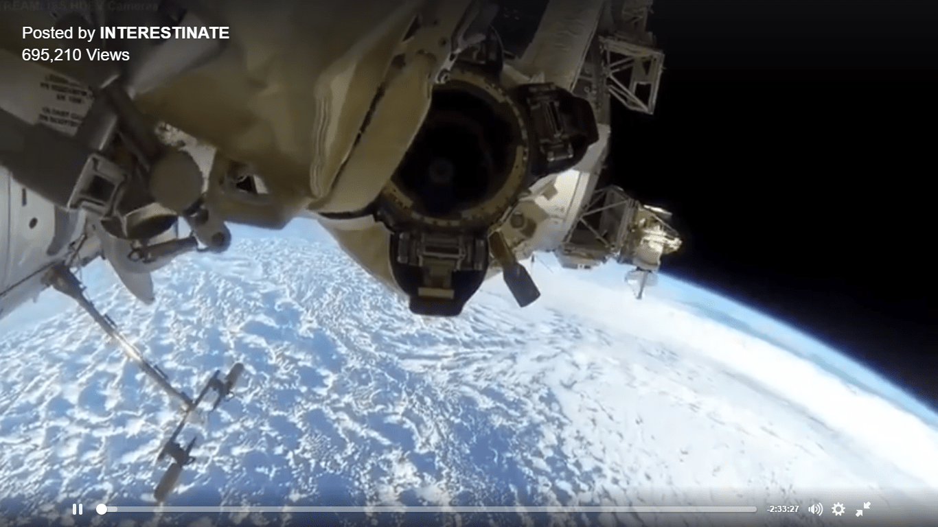 INTERNATIONA SPACE STATION VIDEO