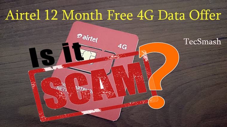 airtel free 4g data offer