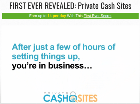 Private Cash Sites Scam