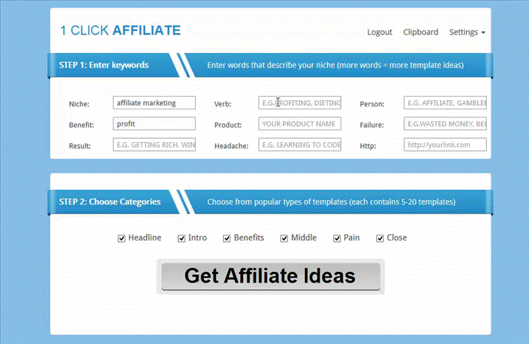 Affiliate Bots System