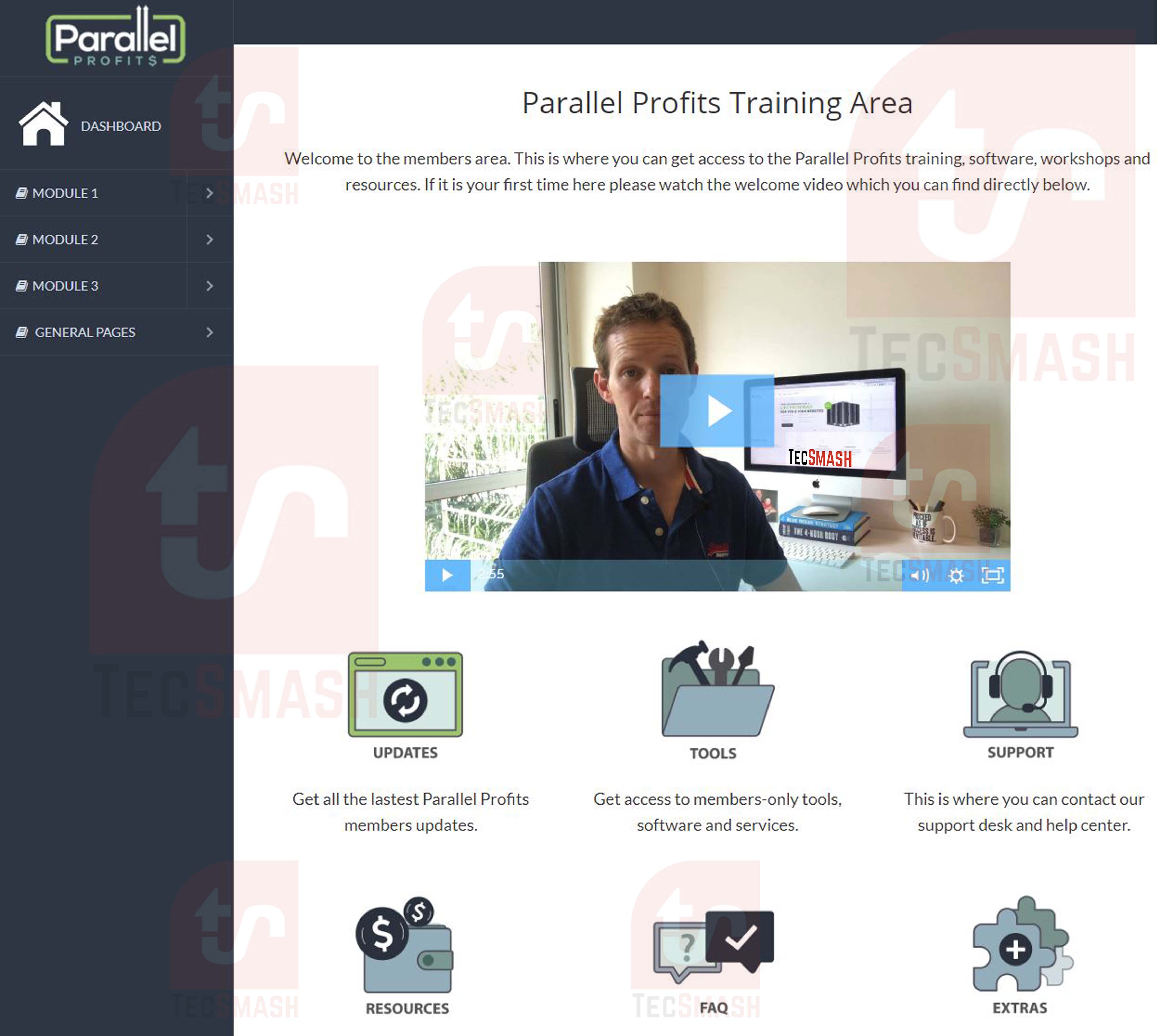 Parallel Profits Dashboard