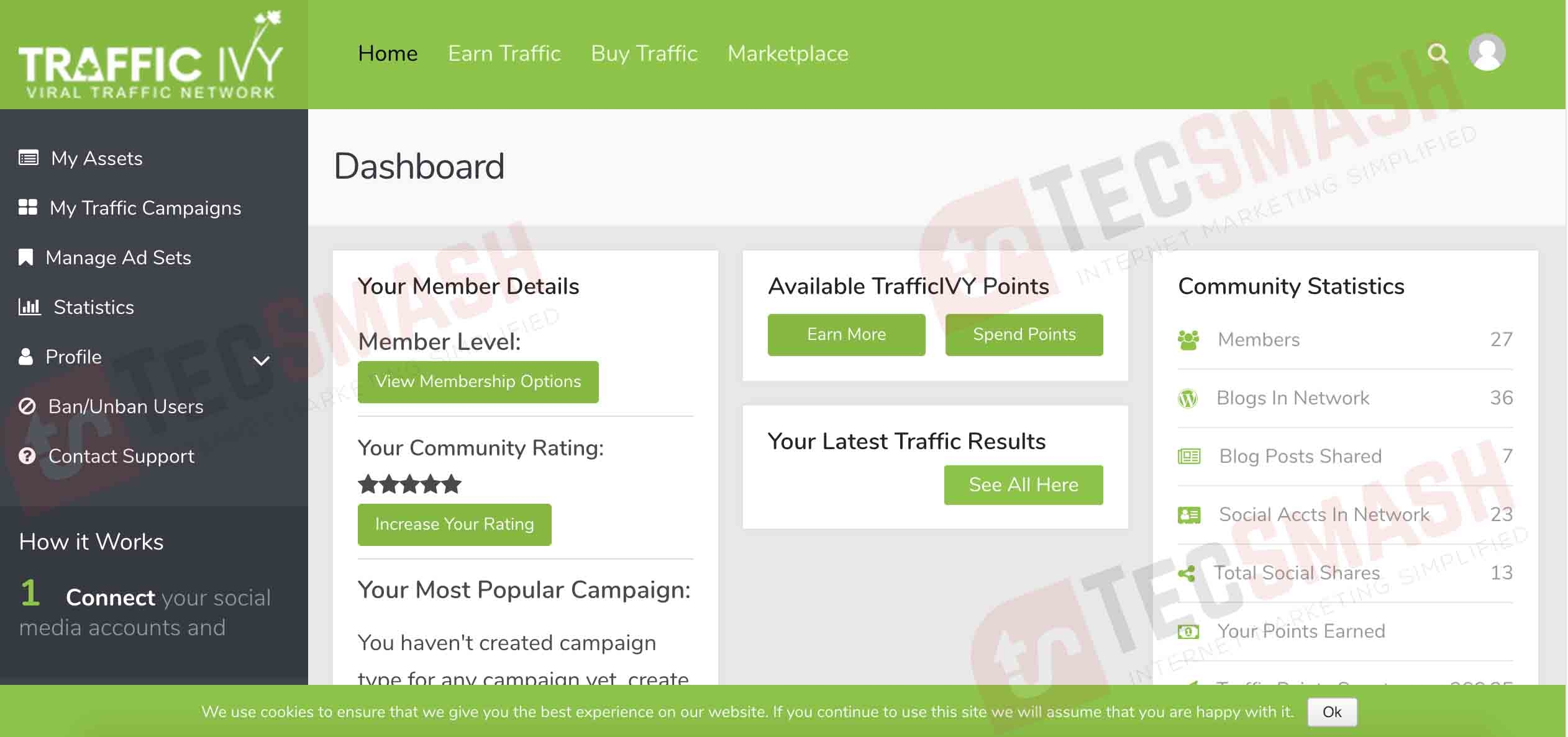 Traffic Ivy Dashboard