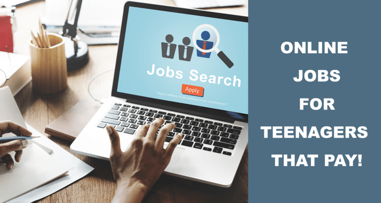 Online Jobs For Teenagers That Pay! Work From Home & Earn Money