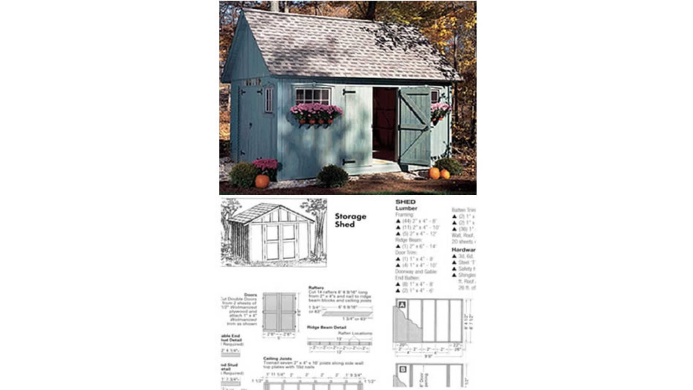 Ryan Shed Plans Review