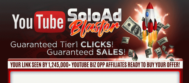 YouTube Solo Ad Blaster Review – Is It A Scam?