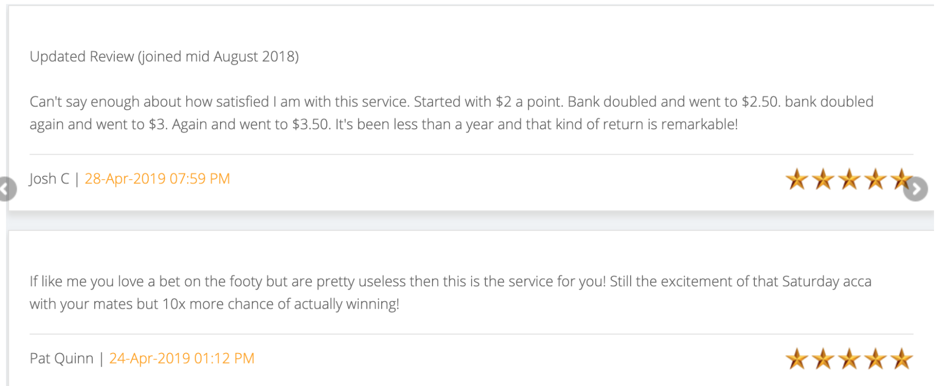 Treble Tips reviews