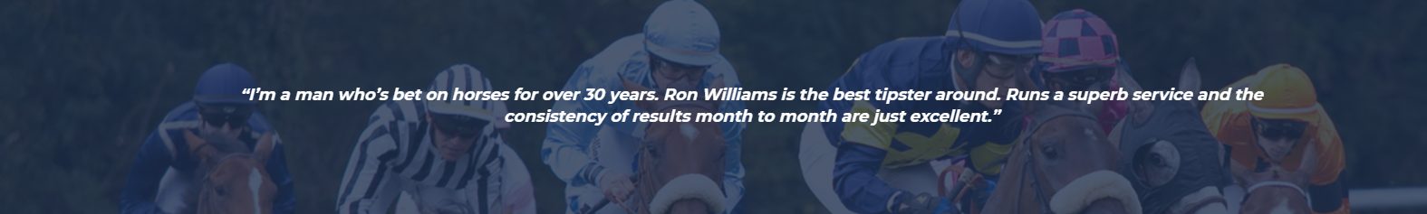 ron williams horse racing