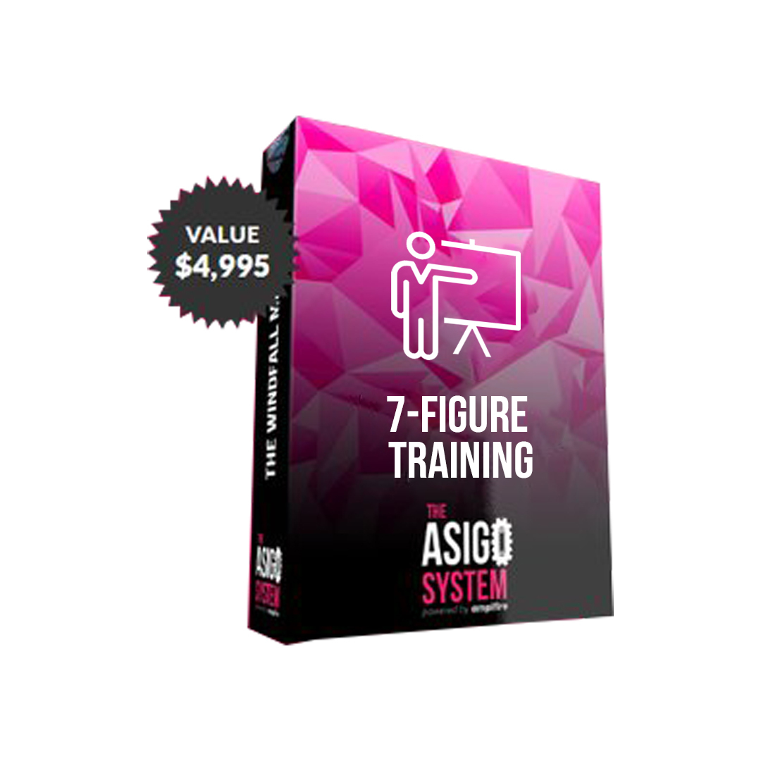 asigo bonus 7 figure training