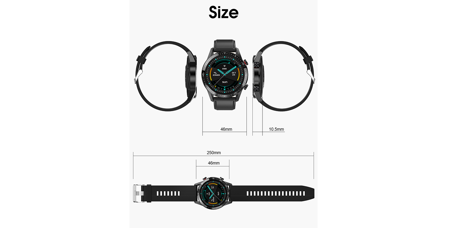 GX Smart Watch specs