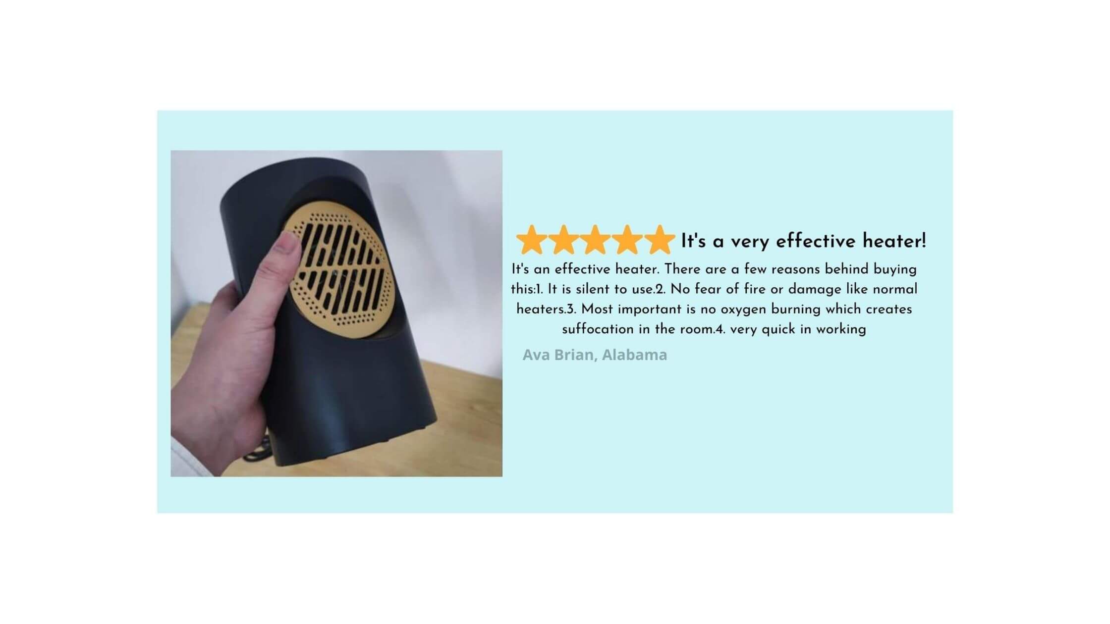 Ultra Heater Customer Reviews 