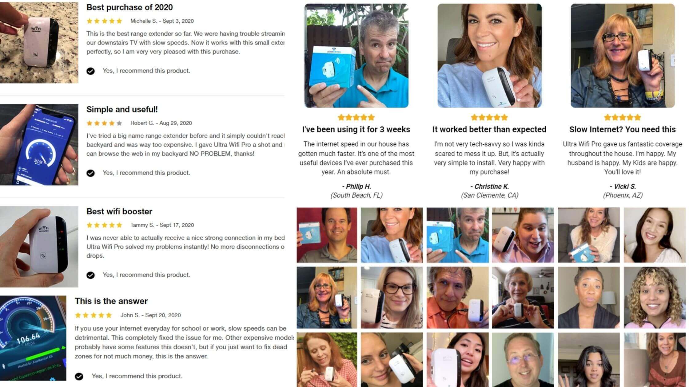 Ultra Wifi Pro Customer Reviews