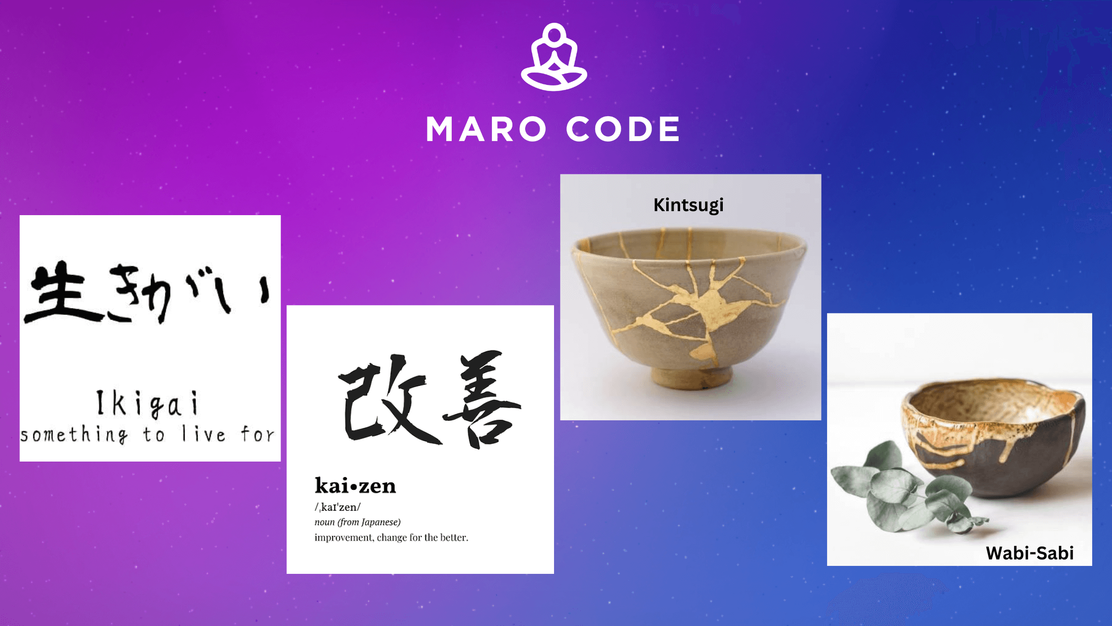 The Maro Code Japanese Concepts