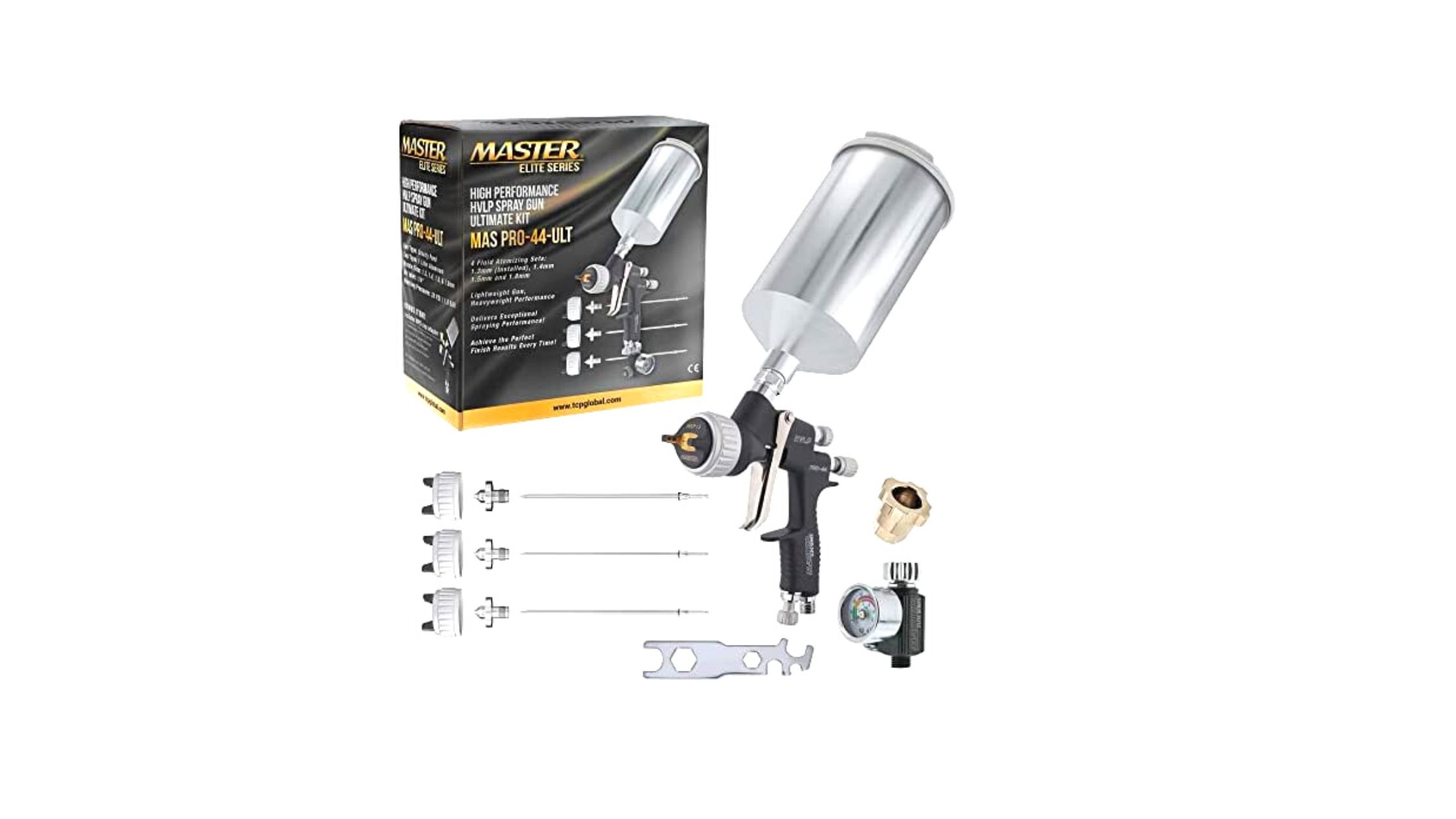 The Master Pro Series 44 High-Performance HVLP Spray Gun