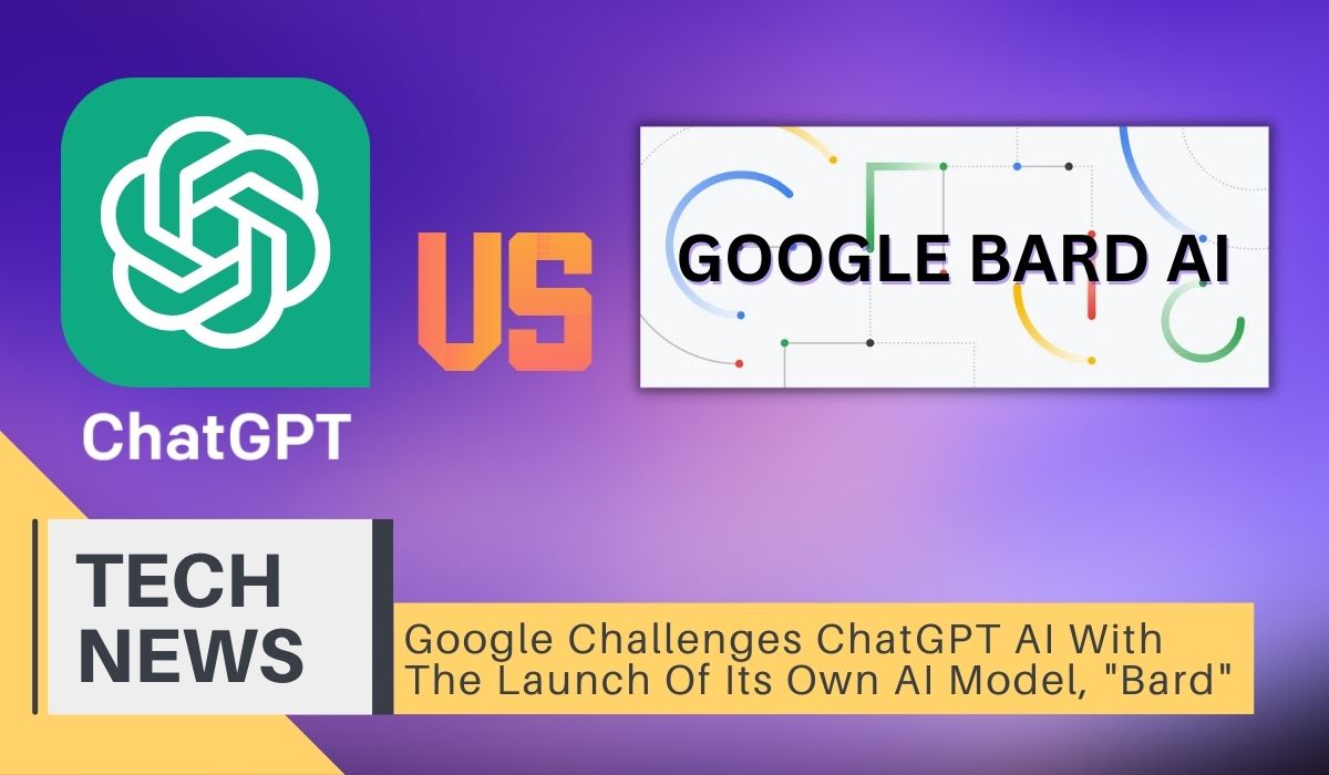 Google Challenges ChatGPT AI With The Launch Of Its Own AI Model Bard