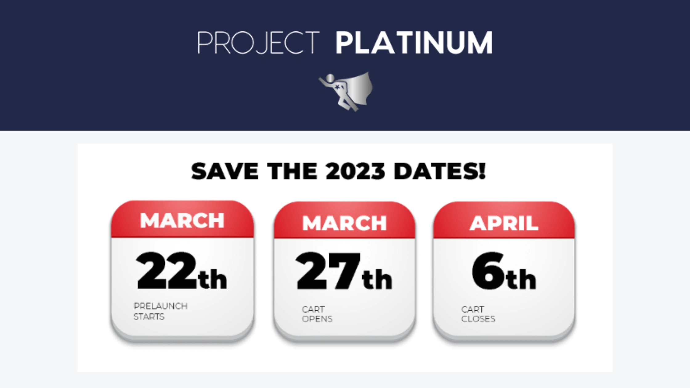 Project Platinum Launching
