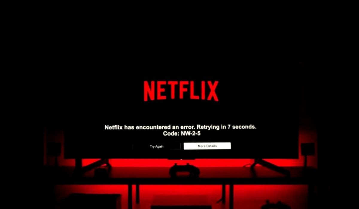 What Is Netflix Error Code NW-2-5