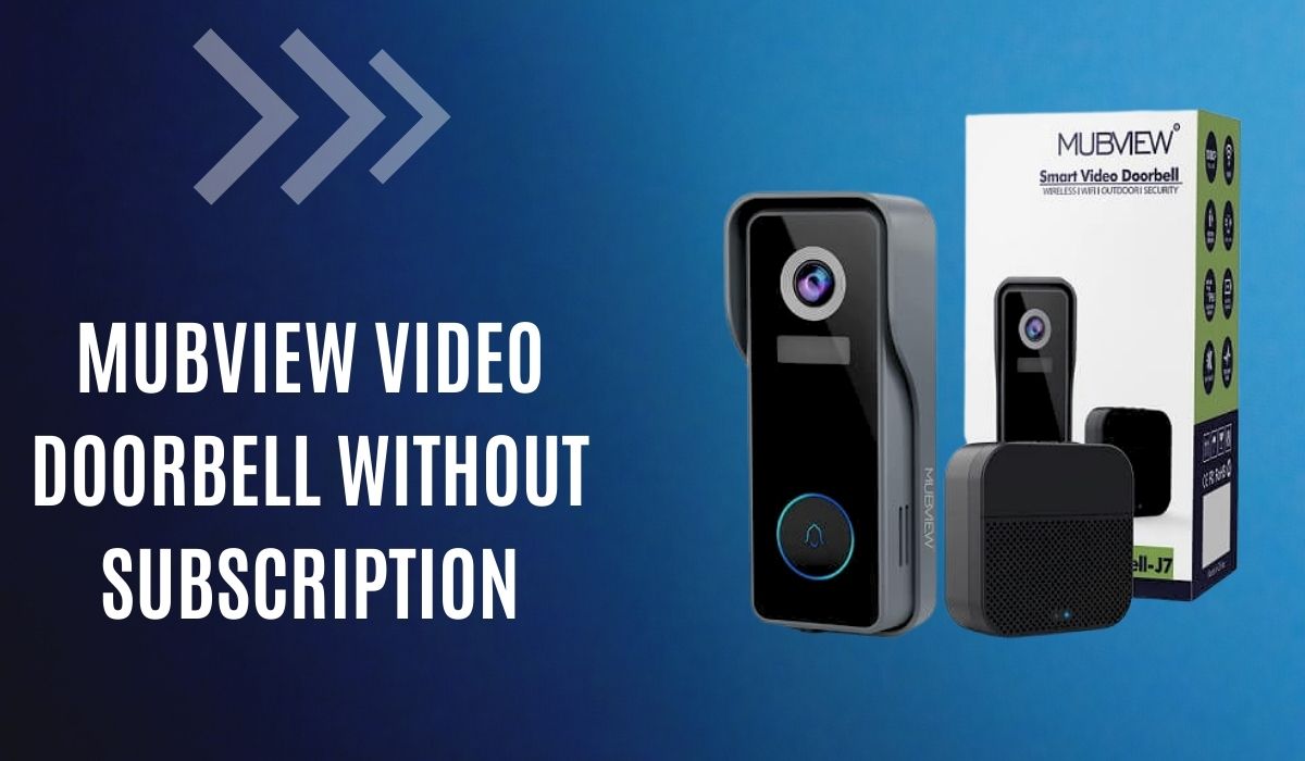 MUBVIEW Video Doorbell Without Subscription