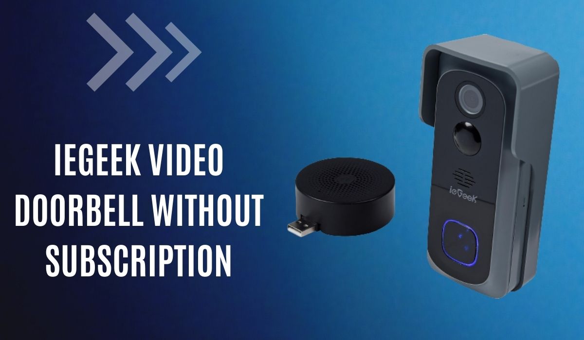 ieGeek Video Doorbell Without Subscription