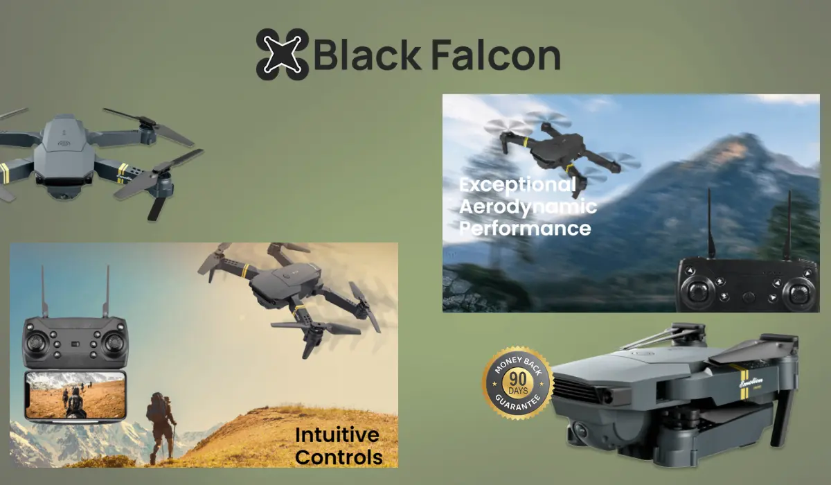 Black Falcon 4k Drone Features